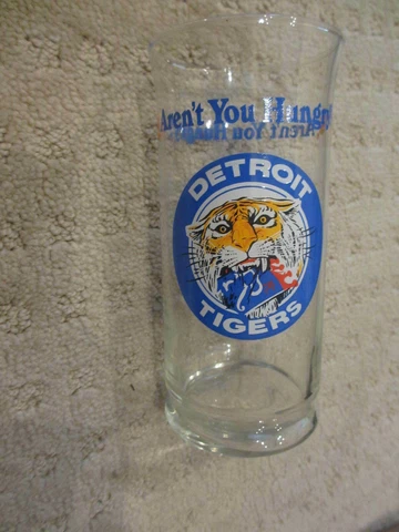 Detroit Tigers Burger King First 4 Sports Eating White Sox & Royals Logos * Cover