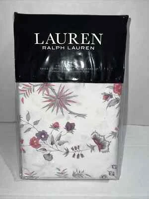 Ralph Lauren Maddie Blossom Two KING Pillowcases Cream Multi Floral New - Image 1 of 4
