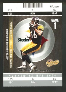 2004 Fleer Authentix #53 Hines Ward - Picture 1 of 2