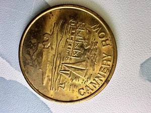 Cannery Row Good Luck Souvenir Token Monterey Bay California - Picture 1 of 2