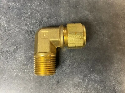 Parker Vibra-Lok Compression Fitting 1/2" Tube x 1/2" Male Pipe #169VL-8-8  - Image 1 of 2