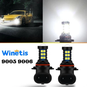 2x LED Fog Light Bulb 9005 HB3 6000K Xenon White Super Bright 30SMD Driving Lamp - Picture 1 of 8