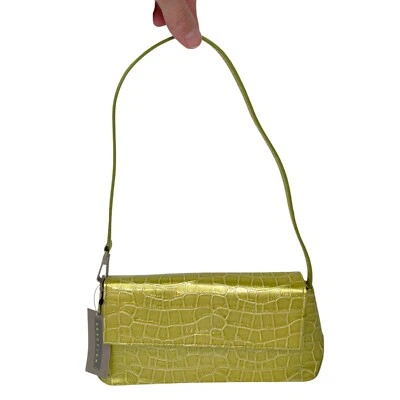 Kenneth Cole реакции зеленый блестящий искусственной кожи крокодила конверт сумочки застежки - Изображение 1 из 4