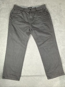 Ecko Unltd Jeans Mens 40 Baggy Fit Skate Y2K Wide straight Gray Gray Denim RARE - Picture 1 of 19