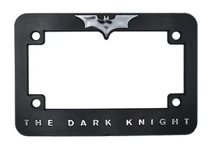 Marco de placa de matrícula de motocicleta levantada en 3D de The Dark Knight para Batman - Imagen 1 de 5