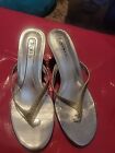 #385 Mixit Silver Heels Size 7m