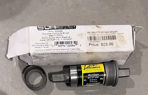 Sunlite 22585 JIS Square Taper Sealed Cartridge Bottom Bracket 68x118mm - New - - Picture 1 of 1