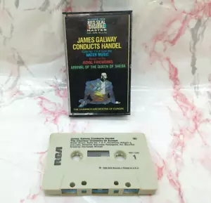 James Galway Conducts Handel Cassette Tape - Picture 1 of 6