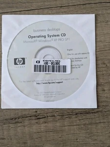 HP Laptop/PC Recovery Restore Disc CD Windows XP Pro SP1 - Picture 1 of 3