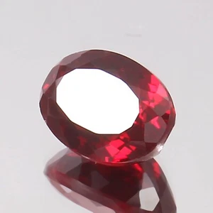 Red Mozambique Ruby – 12x9mm Oval Cut Loose Gemstone Fine Jewelry Making - Picture 1 of 21
