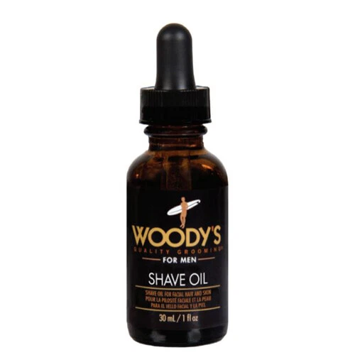 Aceite de Afeitado Woody's para Hombres Promueve Protección e Hidratación en la Piel 1oz Foto 1 de 1