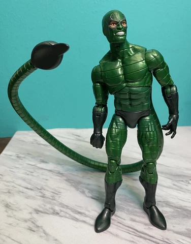 Scorpion Marvel Legends Action Figure Complete Molten Man BAF Wave Hasbro Cover