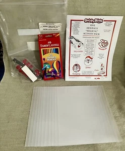 Vtg 2000 Shrinky Dinks 5 Holiday Magical Activity Pack USA Family Homeschool Fun - Picture 1 of 7