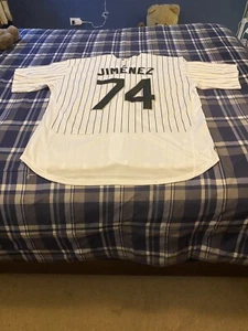 Eloy Jimenez Chicago White Sox Nike Home Jersey Size 56 Orioles - Picture 1 of 4