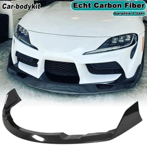 Passt für Toyota GR Supra A90 MK5 Carbon Frontspoiler Spoilerschwert Frontansatz - Picture 1 of 12