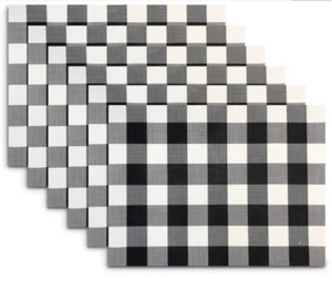 MACKENZIE-CHILDS STYLE PLACEMATS-SET OF 6-BLOOMINGDALES EXCLUSIVE - Picture 1 of 1
