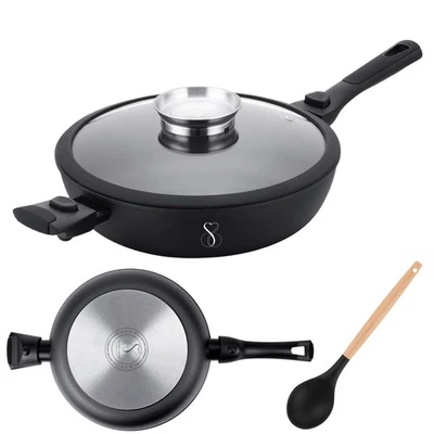 Stone&Stone Padella 28cm alta 7,5 cm a induzione estremamente antiaderente e - Immagine 1 di 4