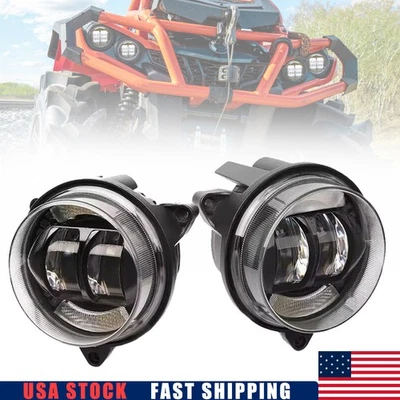 LED Headlight with DRL For Can-Am Outlander 650 / 850 / 1000R / Max 2018-2022 - Image 1 of 4