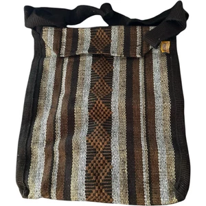 Artesanias Mr. Pizon Shoulder Bag Woven Textile Hippy Boho Style Multicolor - Picture 1 of 4