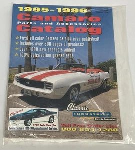 VTG Classic Industries Chevy Camaro Parts & Accessories Catalog 1995-1996 Sealed - Picture 1 of 9