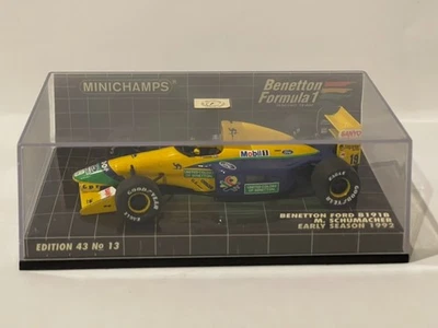 MINICHAMPS F1 Michael Schumacher Benetton Ford B191B Early  Season 1992 1:43 - Image 1 of 4