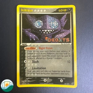 2005 Pokémon EX Deoxys | Sableye | Reverse Holo | Stamped | #23/107 - Picture 1 of 10