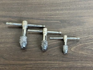 Vintage ACE Tap Handles "T" Handle Machinist Tools No. 1E No. 1 1/2E No. 2E - Picture 1 of 11