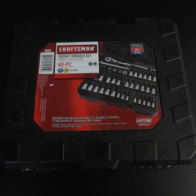 Craftsman 42 pc. Hex and Torx Bit Socket Super Set, 1/4 and 3/8 in. - Image 1 of 4