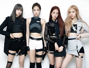 Blackpink K-Pop Foto 8,5x11" Hochglanz ungerahmt Jennie Jisoo Lisa Rosé Poster 1 - Bild 1 von 1