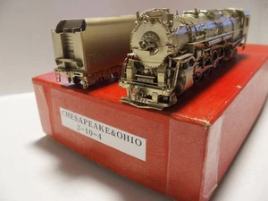 Latón Personalizado Daiyoung Chesapeake&OHIO Clase T-1 2-10-4 Dorado 396989 - Imagen 1 de 10