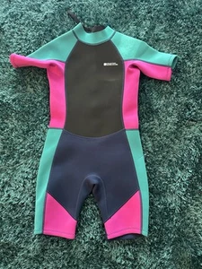 Mountain Warehouse Kids Shortie Wetsuit, Age 11-12 - Picture 1 of 3
