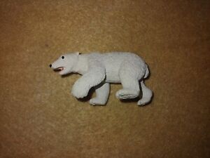 Polar Bear  wildlife Animal Figure Toy Plastic