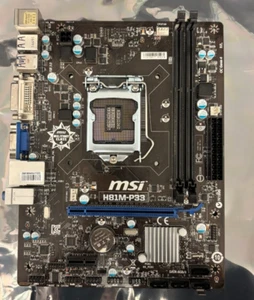 ASUS H81M-P Plus Socket LGA1150 DDR3 MicroATX Motherboard with I/O Shield - Picture 1 of 2