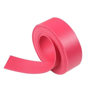 Picheng Rose Red Double Sided Leather Strip 72 Inches Long 1 inches Wide Very... - Picture 1 of 6