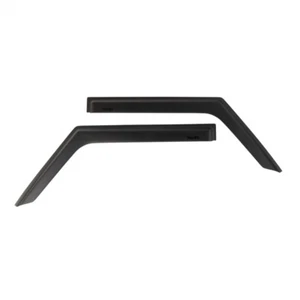 Rugged Ridge Window Visors Matte Black Fits 18-19 2-Door Jeep Wrangler - Picture 1 of 9