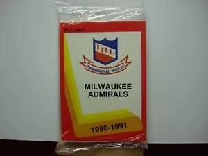 MILWAUKEE ADMIRALS 1990-91 PROCARDS TEAM SET (IHL) FACT. SEAL *MUST SEE* - Picture 1 of 3