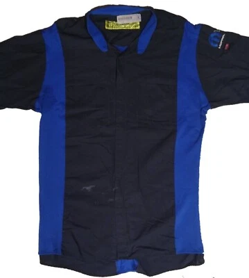 Short Sleeve Mens Red Kap Mechanic Work Shirts Technician Uniform Dealership - Image 1 of 4