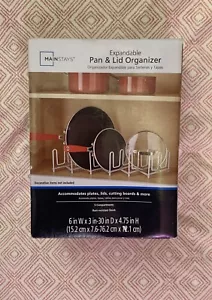 Mainstays Expandable Pan and Lid Organizer New In Box - Picture 1 of 1