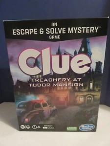Clue Treachery at Tudor Mansion an Escape & Solve Mystery Game, 1-6 players 10+ - Picture 1 of 4