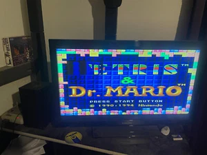 Tetris & Dr Mario / Super Nintendo SNES / PAL / FR / FAH - Photo 1/3