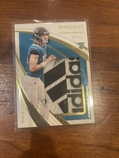 2021 Trevor Lawrence Immaculate Gloves 13/15 Rookie Card Huge Adidas Patch