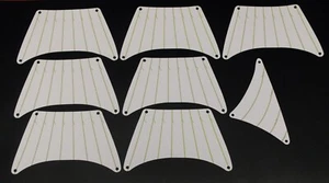 Niestandardowy zestaw żagli pasuje do 10210 Imperial Flagship, statku, 8 sztuk, żagla - Zdjęcie 1 z 2