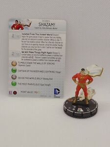 DC Heroclix World's Finest Shazam! (Kingdom Come) #065 Chase figure w/card