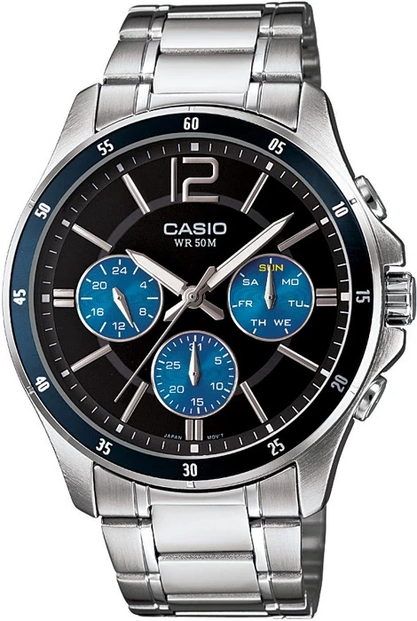 Casio Mtp-1374d-2a Orologio da polso Uomo IT