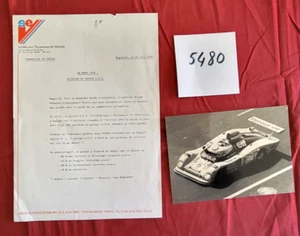 N° 5480 / 24 HEURES DU MANS 1978 / RENAULT vainqueur avec le groupe SEV - Picture 1 of 1