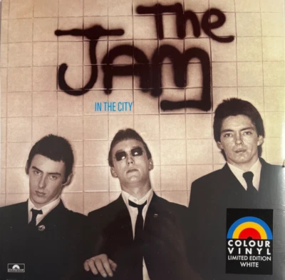 The Jam, In The City, LP, NEW, White vinyl Limited Edition, Sealed - Image 1 of 2
