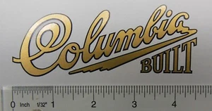 Calcomanías de tanque Columbia Built (par) - Imagen 1 de 1