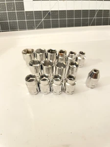 Husky 3/8th Drive 6-Point Pass Through SOCKETS ONLY - Bild 1 von 33