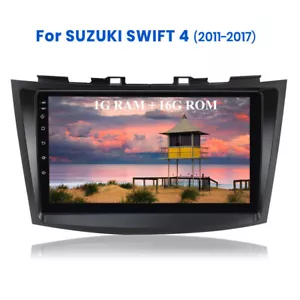For Suzuki Swift 4 2011-2017 9'' Android 12.0 Car Stereo Radio WIFI GPS Navi DSP - Picture 1 of 12