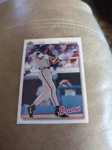 1992 Upper Deck #546 David Justice Atlanta Braves - Picture 1 of 2